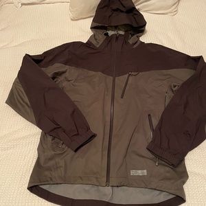 REI mixed guide hoody jacket